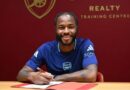 Raheem Sterling signs for Arsenal